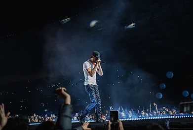 Shutterstock : Enrique Iglesias at a concert (representational image)