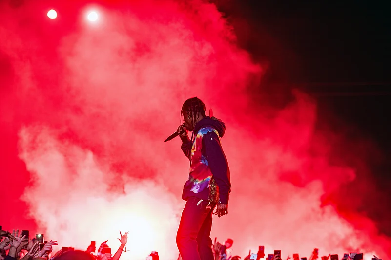 Travis Scott at a concert