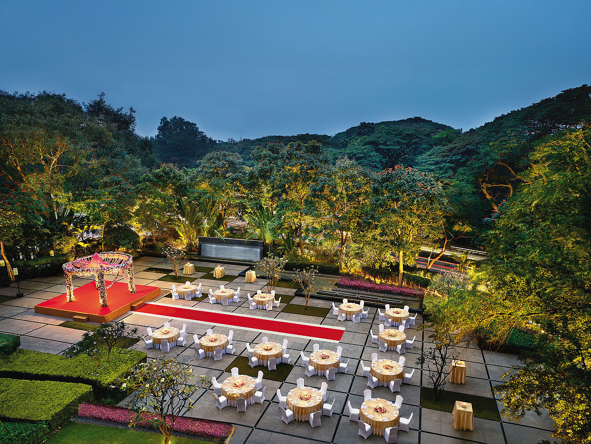 JW Marriott Hotel Bengaluru offers beautifully versatile and expansive areas to host celebrations
