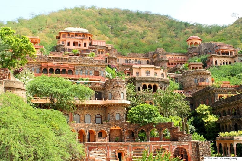 Neemrana Fort Palace offers a luxurious escape