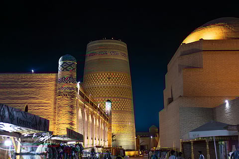 Behind Khiva’s towering mud-brick walls, Itchan Kala stands as a perfectly preserved Silk Road citadel.