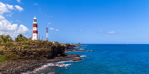 A shot of Albion Lighthouse in Mauritius