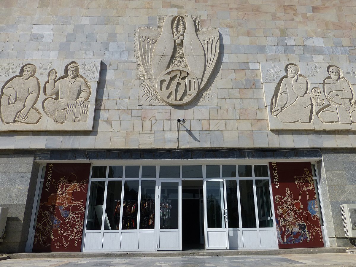 The Afrasiyab Museum houses rare 7th-8th century murals from the ancient Afrasiyab Palace