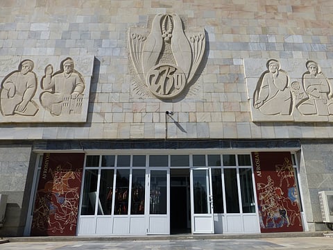 The Afrasiyab Museum houses rare 7th-8th century murals from the ancient Afrasiyab Palace