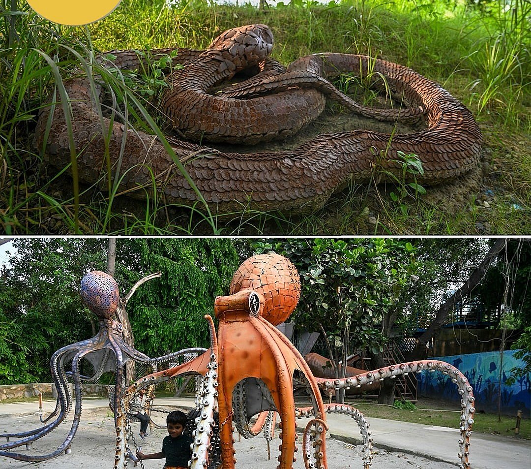 The largest section, nearly nine acres, brings the world’s diverse ecosystems to life