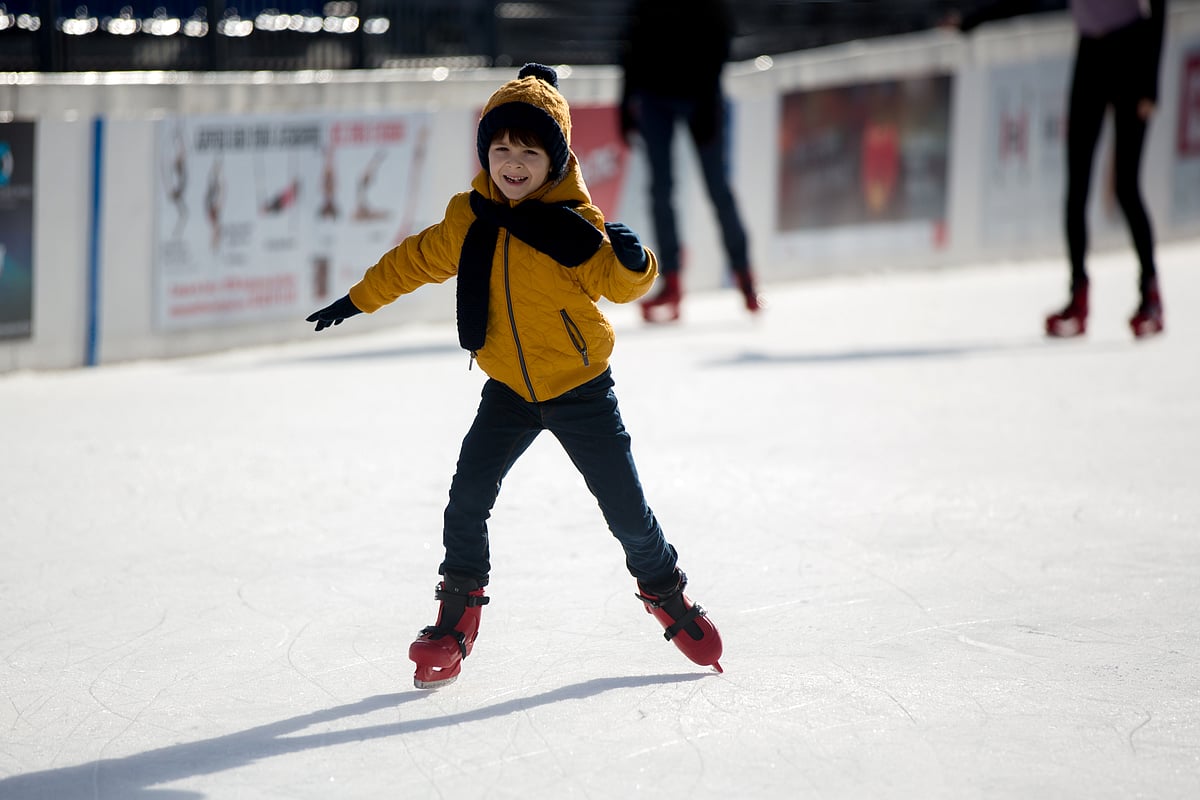 Once complete, the 4,200 sq m arena will host skating, ice hockey, and curling, bringing global-standard winter sports to Delhi.