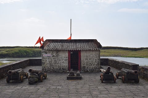 At the top, you’ll find a cluster of shrines and temples