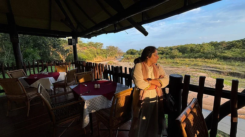 A pitstop for a meal in between safaris