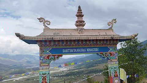 Samten Yangchag Monastery in Menchukha, Arunachal Pradesh