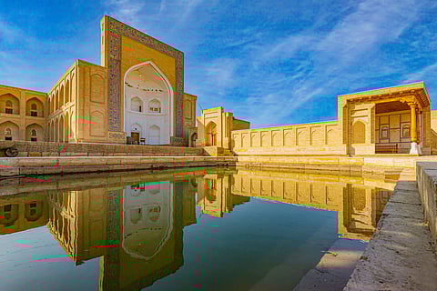 Historical mosque and religious complex of Chor Bakr, Bukhara, Uzbekistan