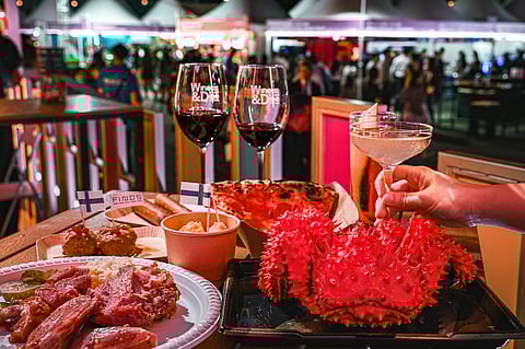 Sip, savour and sparkle at the Hong Kong Wine & Dine Festival with Victoria Harbour as your backdrop. 