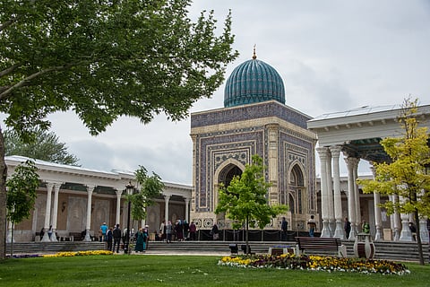 Imam al-Bukhari Mausoleum, Samarkand, Uzbekistan