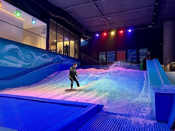 Groundswell is Hong Kong’s first indoor surfing destination at Kai Tak 