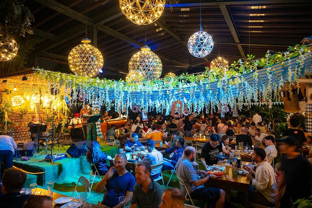 Raise a glass of homegrown craft beer at RedDot BrewHouse