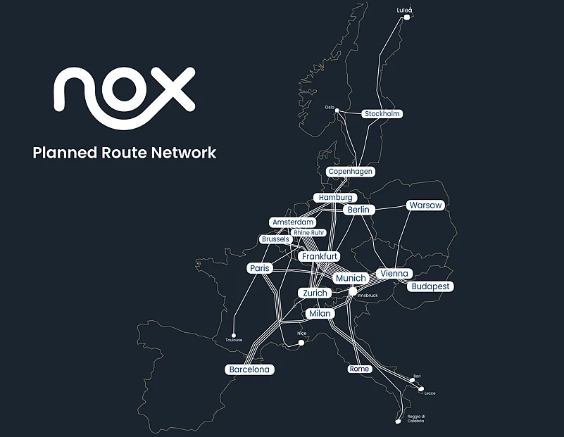 By 2035, the new network aims to connect 100 European cities with stylish overnight journeys.