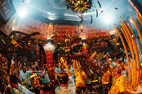 The Tai Hang Fire Dragon Dance, Hong Kong