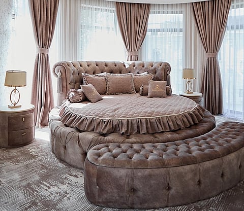 The hotel features 50 luxurious rooms, including suites and apartments