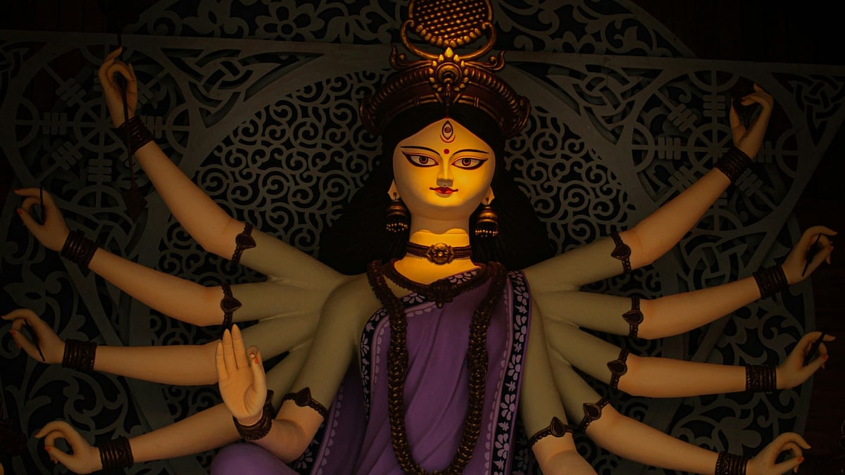 (Representational Image) From towering idols to vibrant cultural shows, Mumbai’s Durga Puja pandals are a feast for the senses.