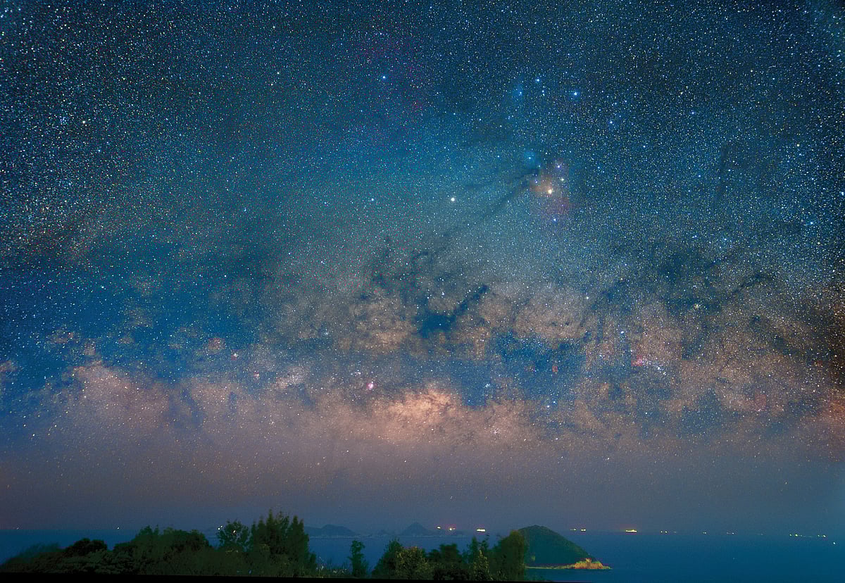 Nights away from the city lights provide stargazing opportunities