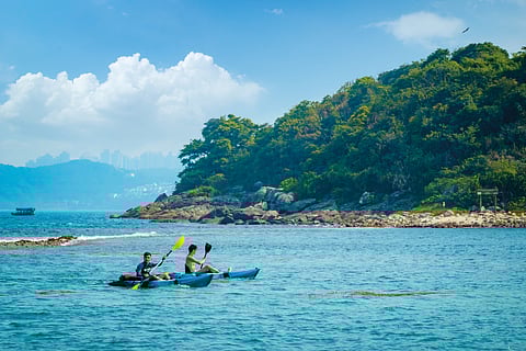 Hong Kong offers excellent opportunities for water sports