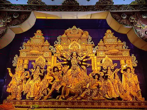 Udharbond Durga Puja Pandal