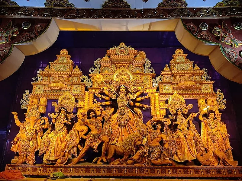 Udharbond Durga Puja Pandal