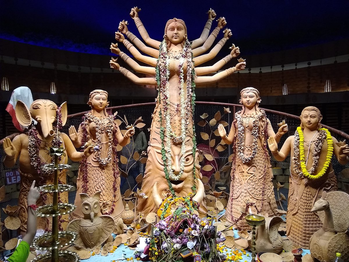 One of the Durga Puja pandals