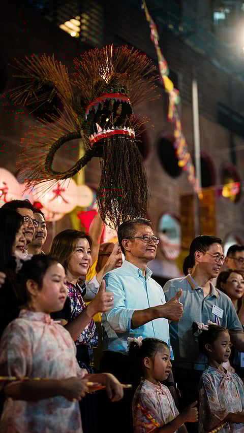 People gather for the festival