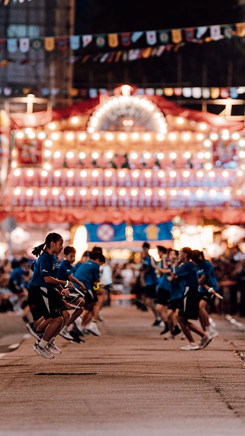 People join in the celebrations