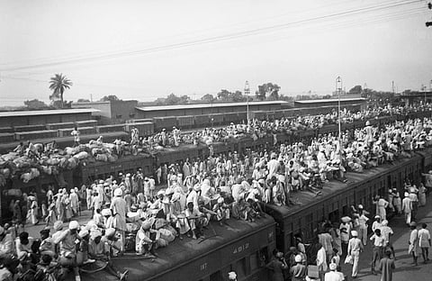 Indian refugees during the Partition of 1947
