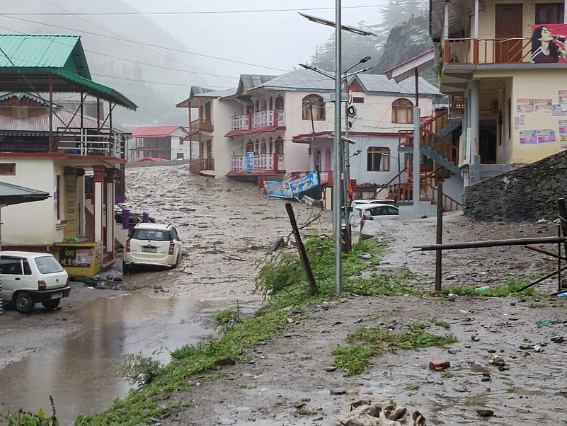 There has been widespread damage across Darjeeling, Kalimpong, and Sikkim