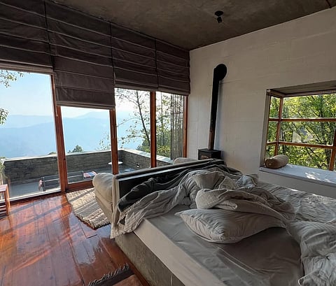 This exquisite property offers a luxurious escape perched atop a ridge