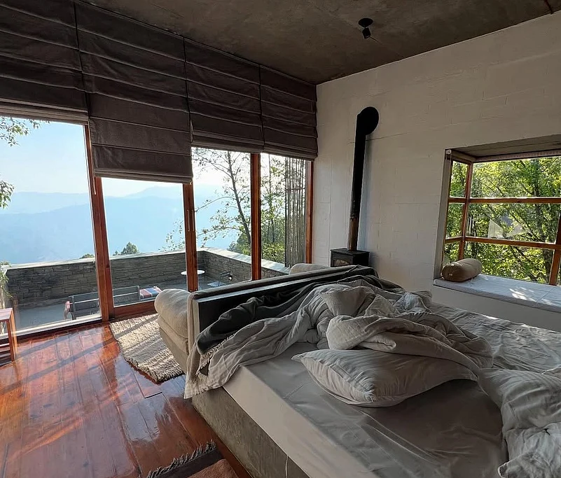 This exquisite property offers a luxurious escape perched atop a ridge