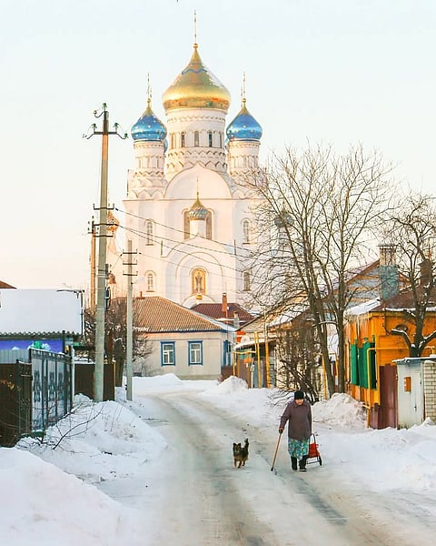 Russia in winter