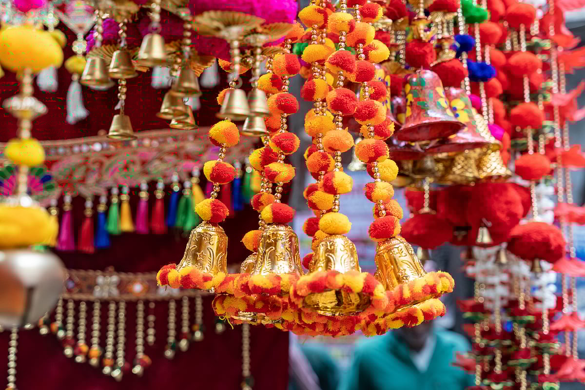 Turn up the shimmer! From brass lamps to fairy lights, here’s where Delhi finds its festive sparkle.