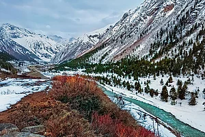 Shutterstock : Chitkul, the last village before the Indo-Tibet border