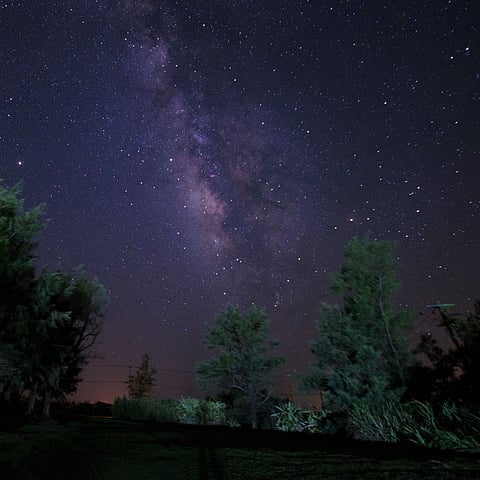 Night sky at Iriomote-Ishigaki National Park, Okinawa
