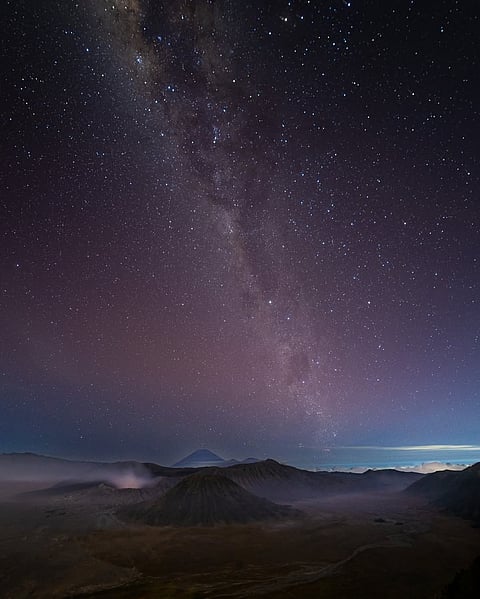 A shot of Mount Bromo