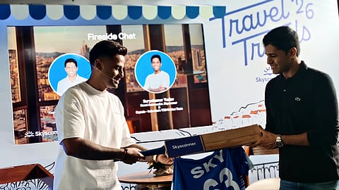 India Men's T20I Cricket team captain Surya Kumar Yadav (left) joins Skyscanner as its first-ever brand ambassador in India