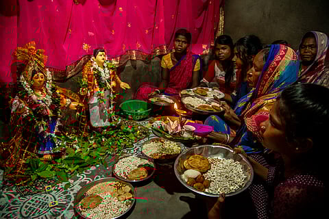 Offerings to the deities