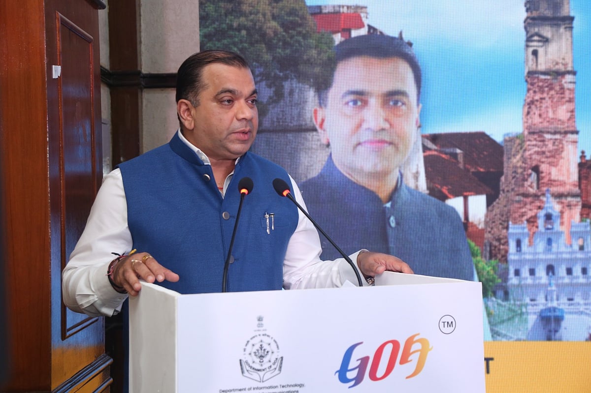 Goa Tourism Minister Rohan A. Khaunte addresses the press, outlining the state’s renewed vision for Goa’s tourism and IT sector