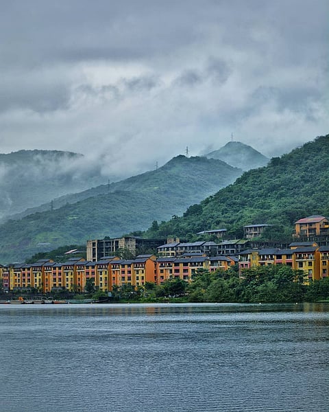A view of Lavasa Hill City