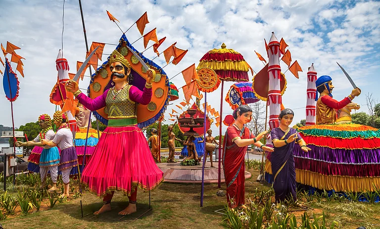 The Shigmo festival is a vibrant spring festival celebrated by the Hindu community in Goa in March - Shutterstock
