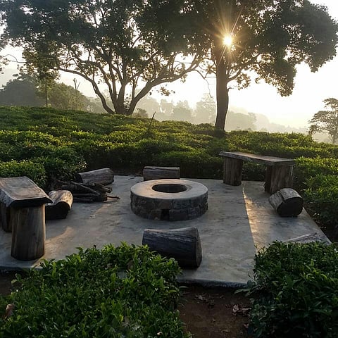 Enjoy breathtaking sunrises, misty evenings, and serene valley landscapes