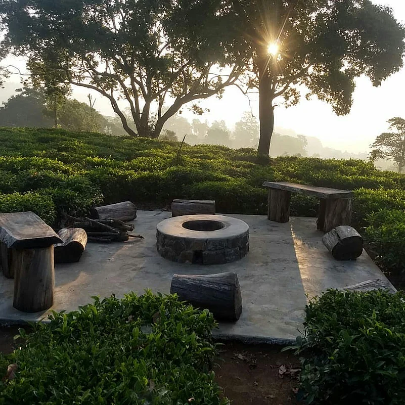 Enjoy breathtaking sunrises, misty evenings, and serene valley landscapes