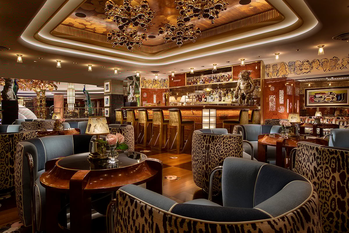 Wynn Al Marjan Island : The bar at Delilah
