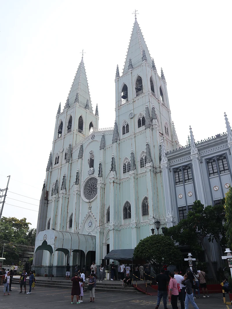 A view of San Sebastian Church