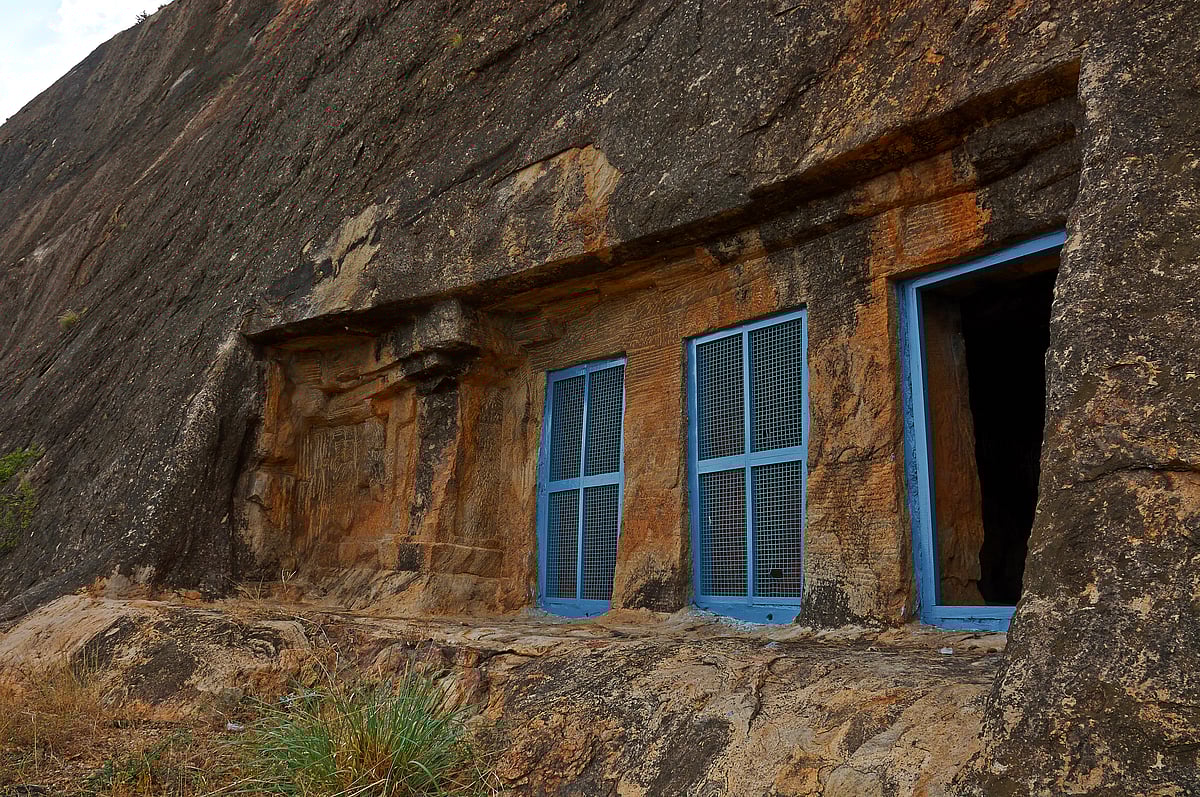 Thirumalapuram Rock Cut Temple, Tenkasi, Tamil Nadu