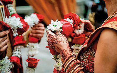 The average destination wedding costs roughly INR 50–55 lakh