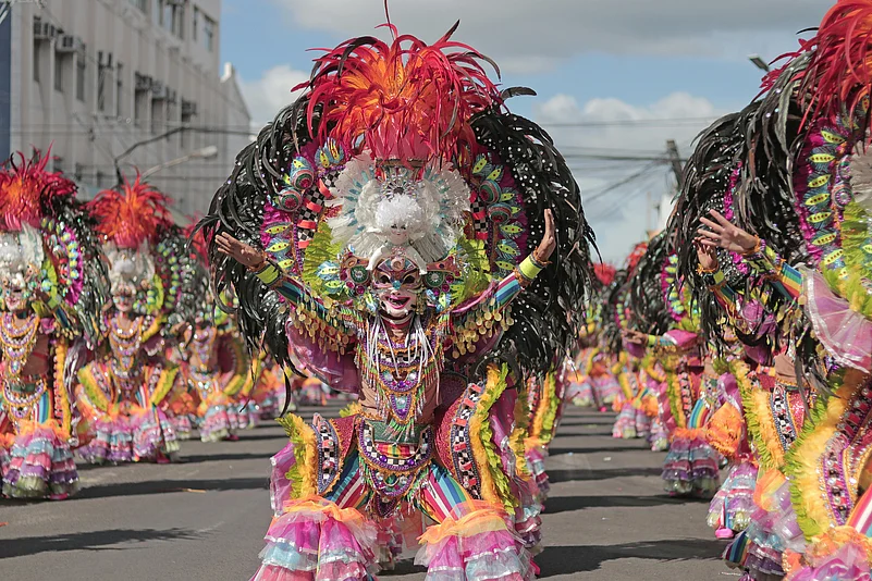 MassKara Festival in Bacolod City, Philippines